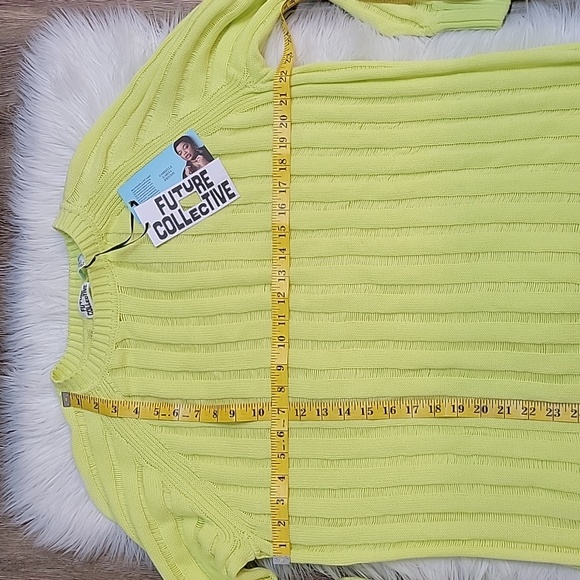 🎯Future Collective × Gabriella Karefa Johnson | Yellow Slouchy Knit Sweater - Picture 8 of 8